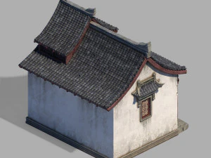 항저우 생활권 빌딩 001 3D 모델