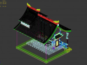 hangzhou-living area-building 001 3D 模型