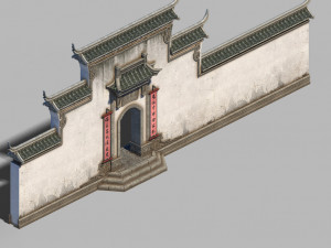 hangzhou-living area-building 002 3D 모델
