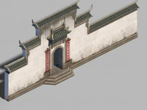 hangzhou-living area-building 002 3D Model