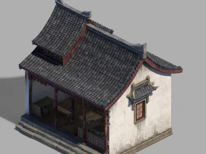 hangzhou-living area-building 003 3D Model