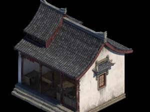 hangzhou-living area-building 003 3D Model