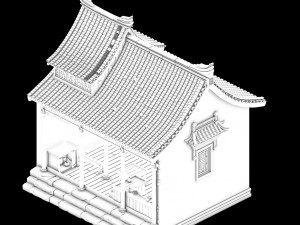 hangzhou-living area-building 003 3D Model