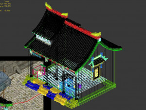 hangzhou-living area-building 003 3D Model