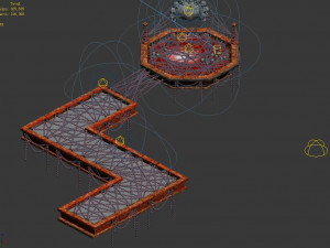 red-hell-chain-channel 3D Model