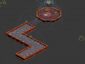 red-hell-chain-channel 3D Model