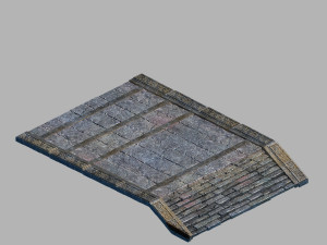 hongri taoist temple-ladder 3D Model