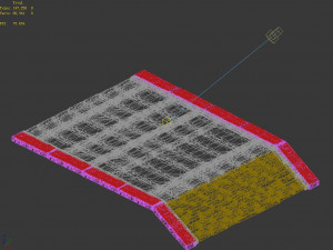 hongri taoist temple-ladder 3D Model