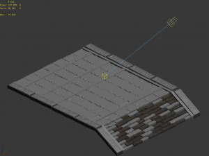 hongri taoist temple-ladder 3D Model