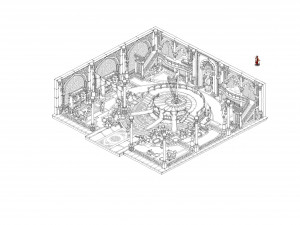 orchid-wine shop-indoor 52 3D Model