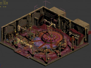 orchid-wine shop-indoor 52 3D Model