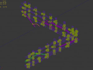 guard fence-wood 2 3D Model