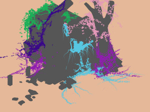 huaguoshan camp-doorway 3D Модель