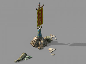 huaguoshan camp-war chess Model 3D