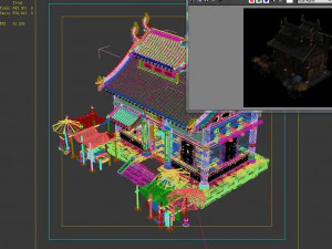 imperial city-shabak-cloth shop 3D Model