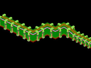 imperial city-shabak-city wall 03 Modello 3D