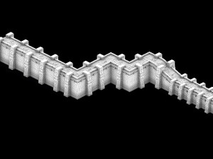 imperial city-shabak-city wall 03 Modello 3D