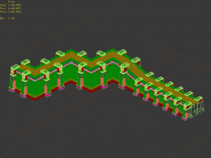 imperial city-shabak-city wall 03 Modello 3D