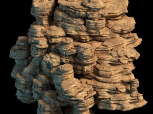imperial city-shabak-great wind stone 02 3D Model