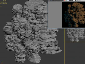 imperial city-shabak-great wind stone 02 3D Model