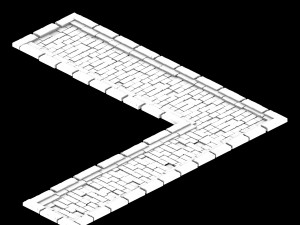 imperial city-shabak-road 02 3D Модель