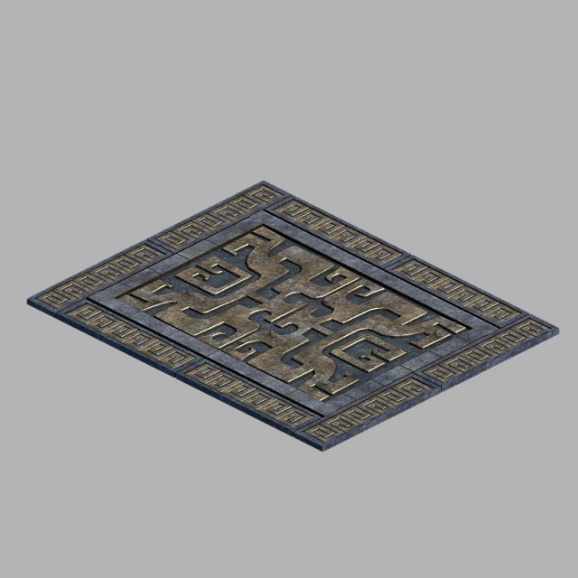 imperial city-shabak-floor 02 3Dモデル .c4d .max .obj .3ds .fbx .stl .blend 