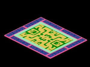 imperial city-shabak-floor 02 3Dモデル