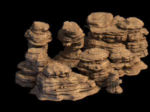 imperial city-shabak-wind stone 02 Modèle 3D