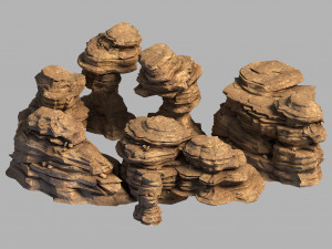 imperial city-shabak-wind stone 03 3D Модель