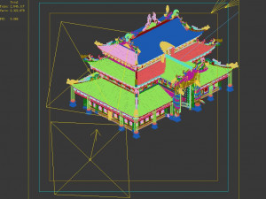 imperial city-shabak-palace building 3D Model