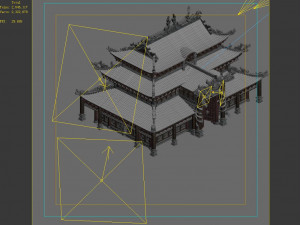 imperial city-shabak-palace building 3D Model