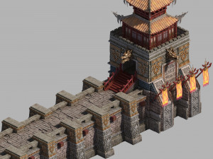 imperial city-shabak-tower 3Dモデル
