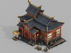 imperial city-shabak-store 3D Model