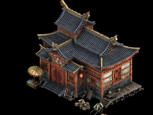 imperial city-shabak-store 3D Model