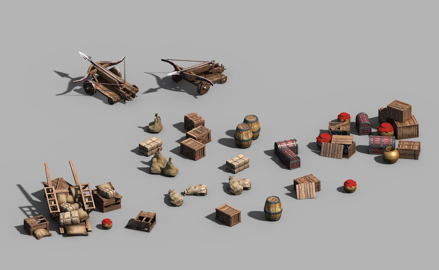 imperial city-shabak-objects 3D Model .c4d .max .obj .3ds .fbx .stl .blend
