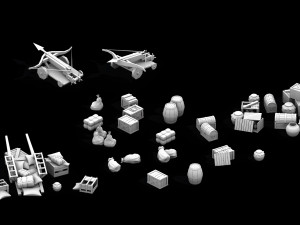 imperial city-shabak-objects 3D Model