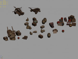 imperial city-shabak-objects 3D Model