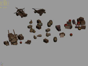 imperial city-shabak-objects 3D Model
