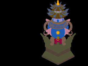 imperial city-shabak-incense burner 3D Model