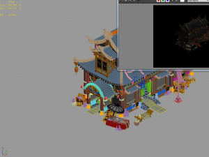 imperial city-shabak-grocery store Modèle 3D