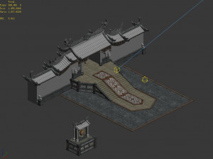 imperial city-shabak-zhongmen 3D Модель