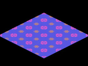imperial city-shabak-middle door floor 3D Model