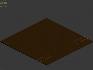 imperial city-shabak-middle door floor 3D Model