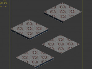 royal palace-shabak-floor 3D Model