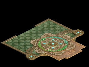 royal palace-shabak-middle ground carving 3D मॉडल