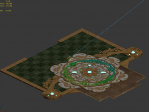 royal palace-shabak-middle ground carving 3D मॉडल