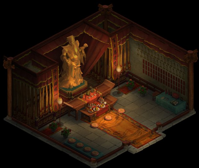 marriage-matchmaker-yue lao temple 12 3D 모델 .c4d .max .obj .3ds .fbx .stl .blend
