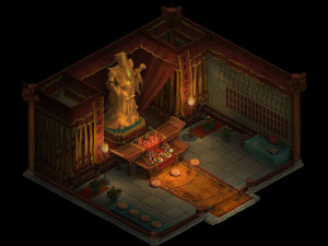 marriage-matchmaker-yue lao temple 12 3D-Modell