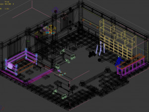 ji shitang-indoor-pharmacy 20 3D Model