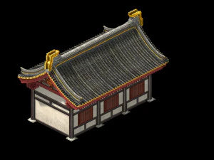 architecture-side room 02 3D Model